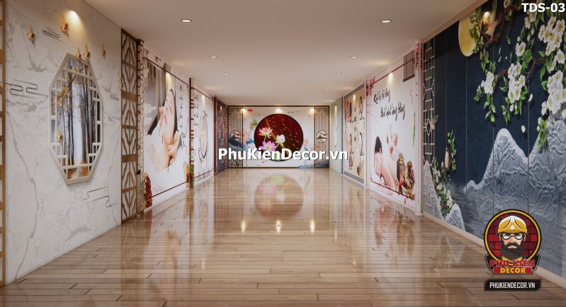 tranh dán tường lam sóng sang trọng tranh dán tường lam sóng sang trọng