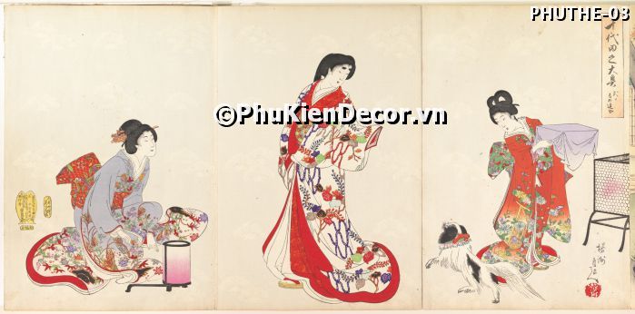 Tranh cổ Nhật Bản thời Ukiyo-e độc đáo, đặc sắc văn hóa truyền thống Tranh cổ Nhật Bản thời Ukiyo-e độc đáo, đặc sắc văn hóa truyền thống
