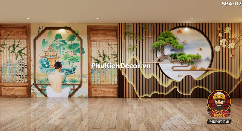 Mẫu trang trí spa đẹp hiện đại Mẫu trang trí spa đẹp hiện đại