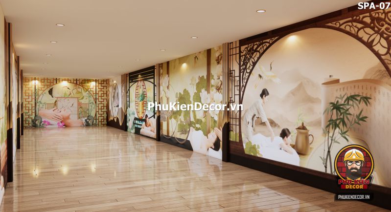 Mẫu trang trí spa đẹp hiện đại Mẫu trang trí spa đẹp hiện đại