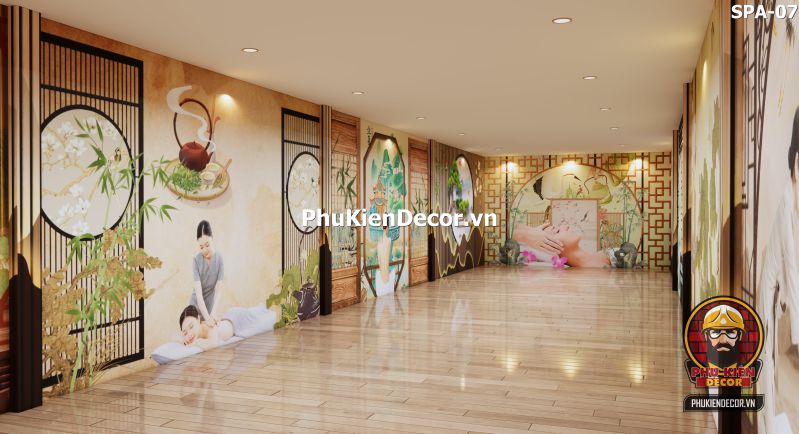 Mẫu trang trí spa đẹp hiện đại Mẫu trang trí spa đẹp hiện đại