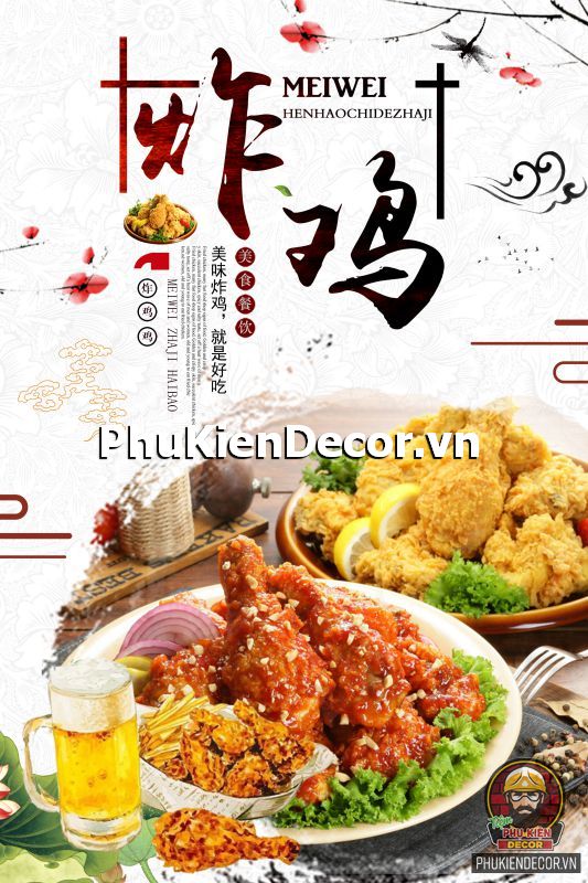 Tranh dán tường món ăn và văn hóa độc đáo, ấn tượng trong văn hóa Trung Quốc Tranh dán tường món ăn và văn hóa độc đáo, ấn tượng trong văn hóa Trung Quốc