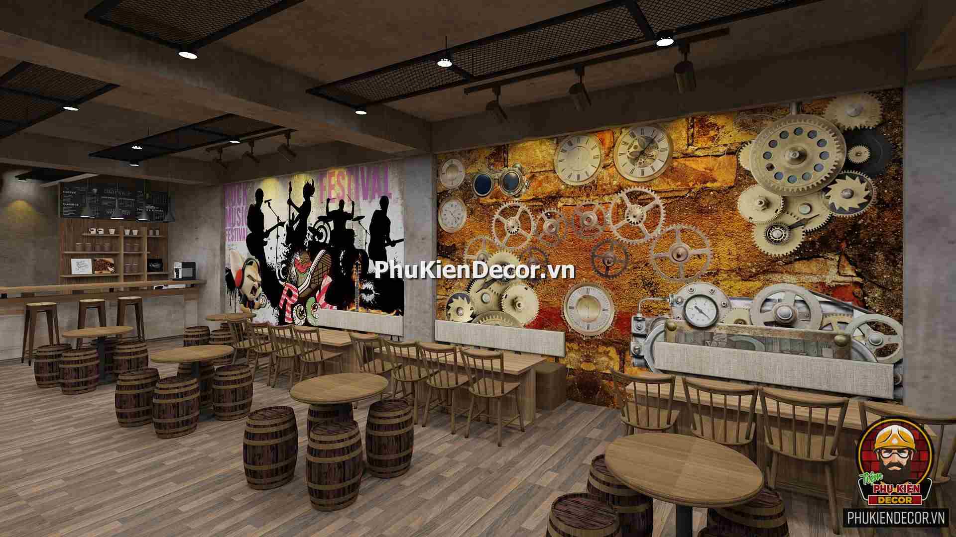 Tranh dán tường phong cách Mạnh mẽ - Phá Cách - Đường Phố Tranh dán tường phong cách Mạnh mẽ - Phá Cách - Đường Phố