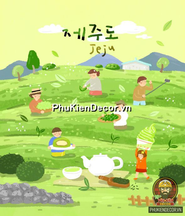 Tranh dán tường phong cảnh đẹp về thiên nhiên, cảnh vật đất nước Hàn Quốc  Tranh dán tường phong cảnh đẹp về thiên nhiên, cảnh vật đất nước Hàn Quốc
