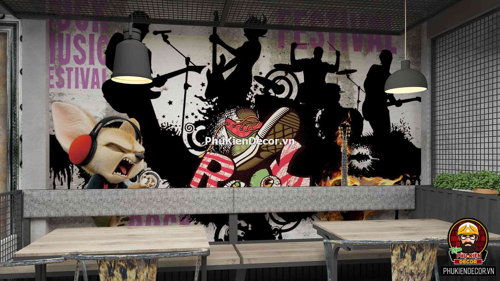 Tranh dán tường quán A8nm Nhà hàng phong cảnh Thành phố Châu Âu Tranh dán tường quán A8nm Nhà hàng phong cảnh Thành phố Châu Âu