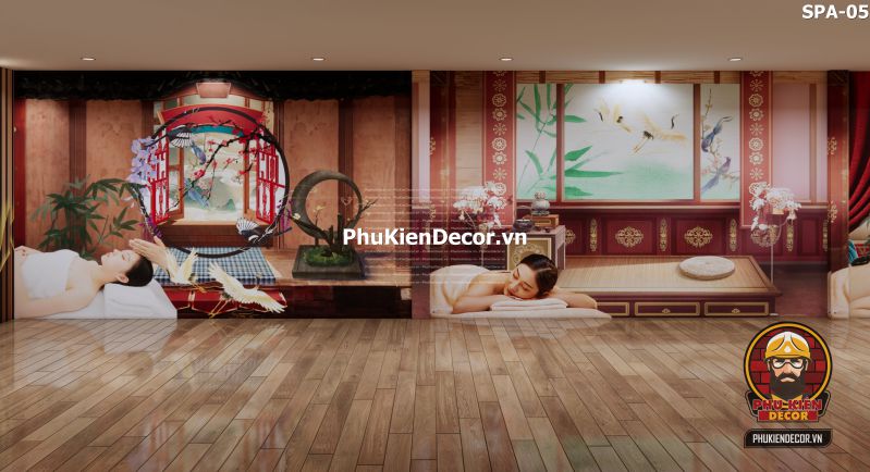 các mẫu tranh dán tường 3d spa dưỡng sinh các mẫu tranh dán tường 3d spa dưỡng sinh