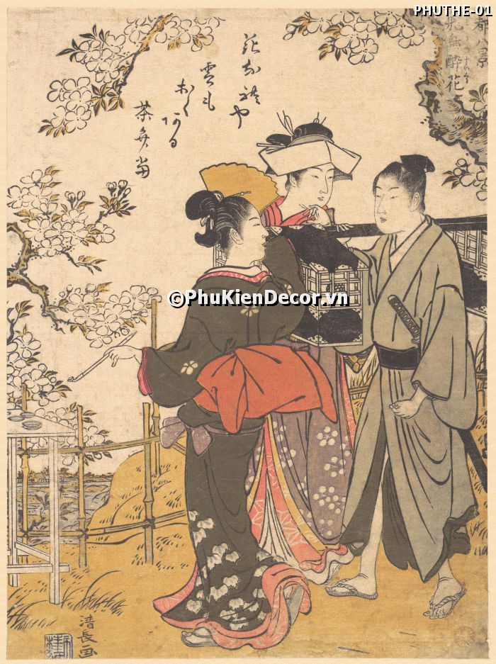 Tranh thời Ukiyo-e truyền thống văn hóa lâu đời của Nhật Bản Tranh thời Ukiyo-e truyền thống văn hóa lâu đời của Nhật Bản
