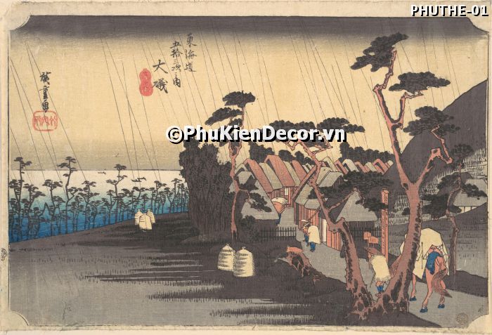 Tranh thời Ukiyo-e truyền thống văn hóa lâu đời của Nhật Bản Tranh thời Ukiyo-e truyền thống văn hóa lâu đời của Nhật Bản