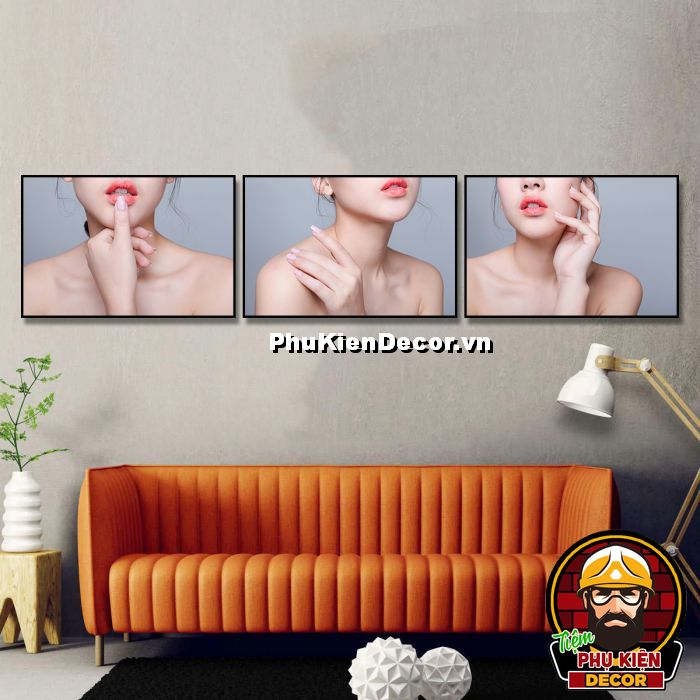 Tranh làm đẹp phong cách tối giản, tinh tế Tranh làm đẹp phong cách tối giản, tinh tế