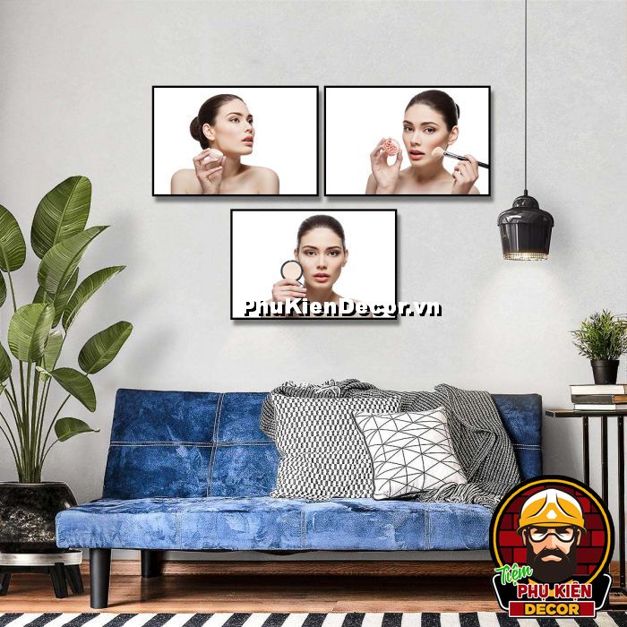 Tranh làm đẹp phong cách tối giản, tinh tế Tranh làm đẹp phong cách tối giản, tinh tế