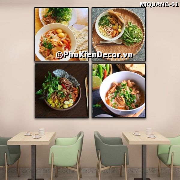 tranh trang trí quán mì quảng thơm ngon, hấp dẫn - đặc sản của xứ Quảng Việt Nam tranh trang trí quán mì quảng thơm ngon, hấp dẫn - đặc sản của xứ Quảng Việt Nam