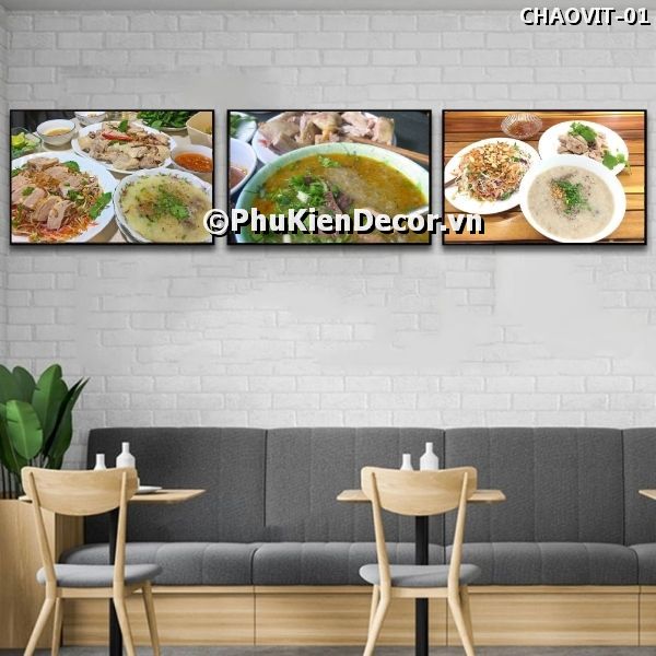 Tranh món cháo vịt thơm nóng, bổ dưỡng, bổ sung năng lượng Tranh món cháo vịt thơm nóng, bổ dưỡng, bổ sung năng lượng