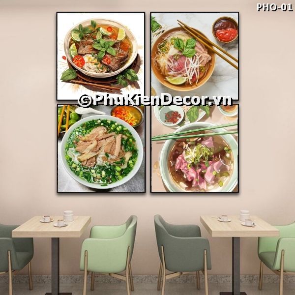 Tranh món phở thơm ngon, hấp dẫn, là biểu tượng nổi tiếng trong văn hóa ẩm thực Việt Nam Tranh món phở thơm ngon, hấp dẫn, là biểu tượng nổi tiếng trong văn hóa ẩm thực Việt Nam