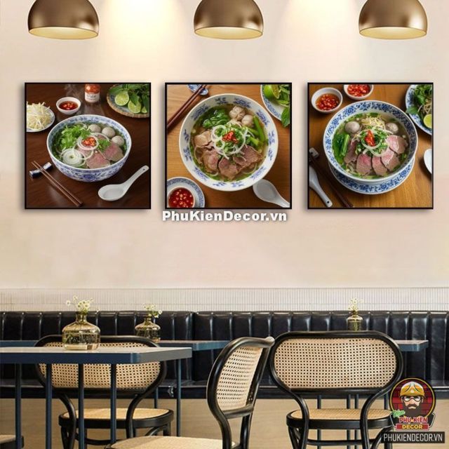 Tranh món phở thơm ngon, hấp dẫn, là biểu tượng nổi tiếng trong văn hóa ẩm thực Việt Nam Tranh món phở thơm ngon, hấp dẫn, là biểu tượng nổi tiếng trong văn hóa ẩm thực Việt Nam