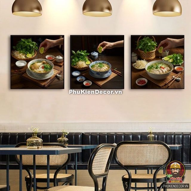 Tranh món phở thơm ngon, hấp dẫn, là biểu tượng nổi tiếng trong văn hóa ẩm thực Việt Nam Tranh món phở thơm ngon, hấp dẫn, là biểu tượng nổi tiếng trong văn hóa ẩm thực Việt Nam