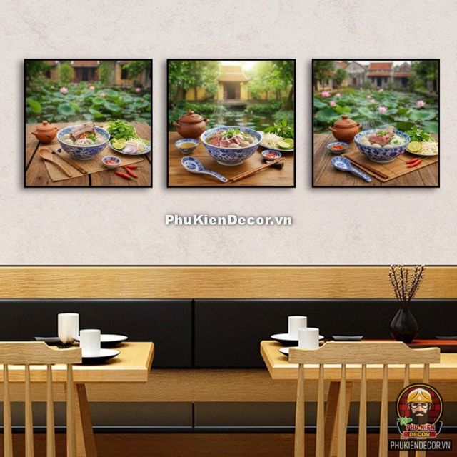 Tranh món phở thơm ngon, hấp dẫn, là biểu tượng nổi tiếng trong văn hóa ẩm thực Việt Nam Tranh món phở thơm ngon, hấp dẫn, là biểu tượng nổi tiếng trong văn hóa ẩm thực Việt Nam