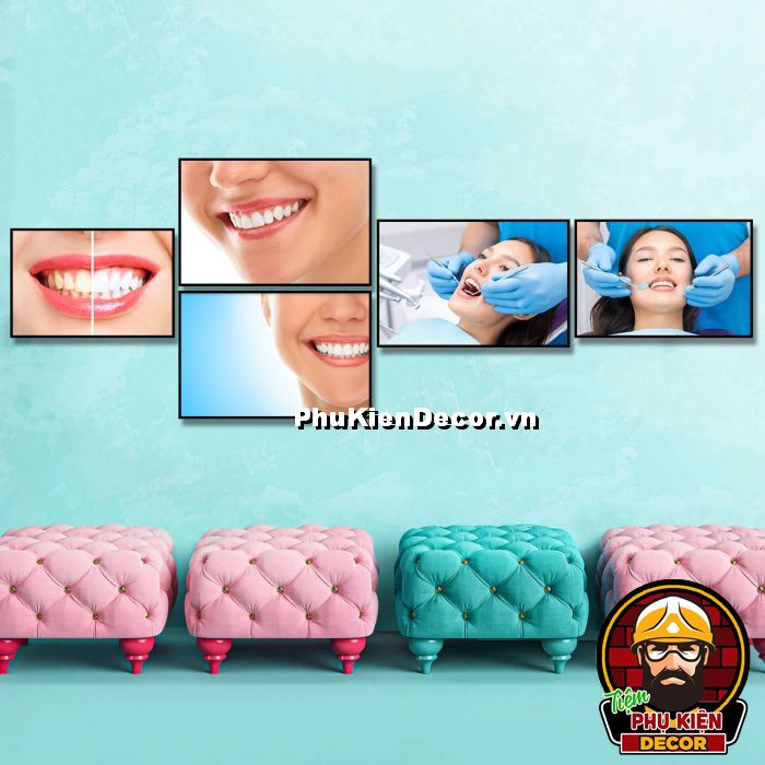 Tranh nha khoa với nụ cười rạng rỡ sẽ giúp bệnh nhân thêm tự tin vào quá trình khám, chữa bệnh của nha khoa Tranh nha khoa với nụ cười rạng rỡ sẽ giúp bệnh nhân thêm tự tin vào quá trình khám, chữa bệnh của nha khoa