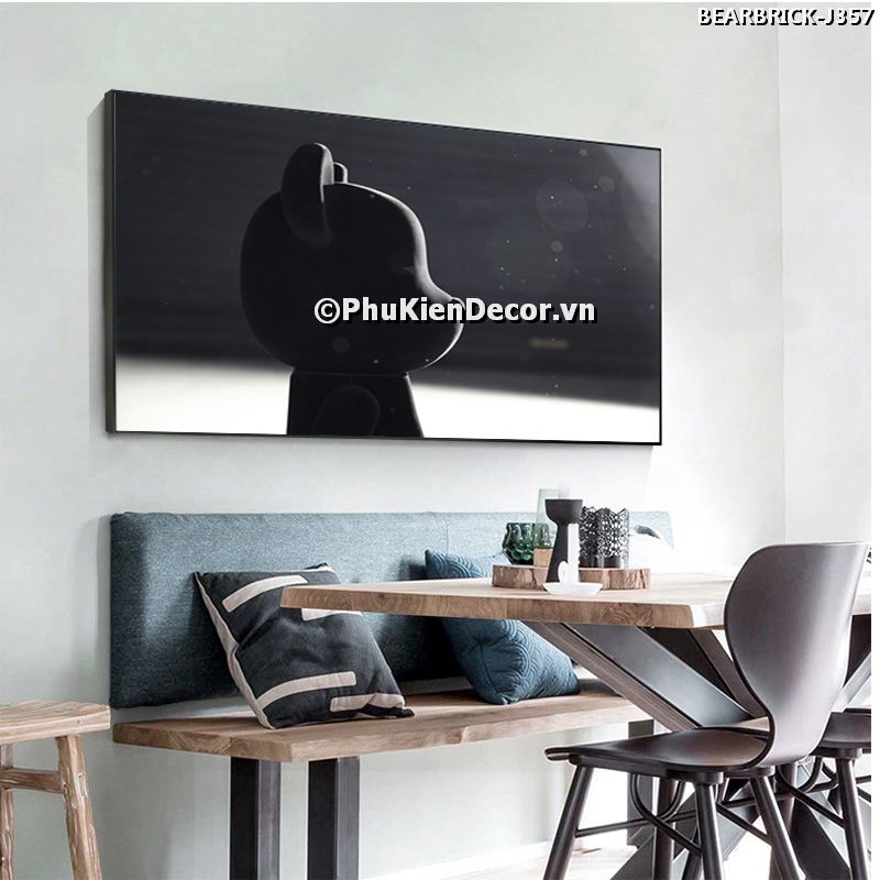 Tranh trang trí phong cách Bear Brick tô diểm nghệ thuật đương đại cho không gian Tranh trang trí phong cách Bear Brick tô diểm nghệ thuật đương đại cho không gian