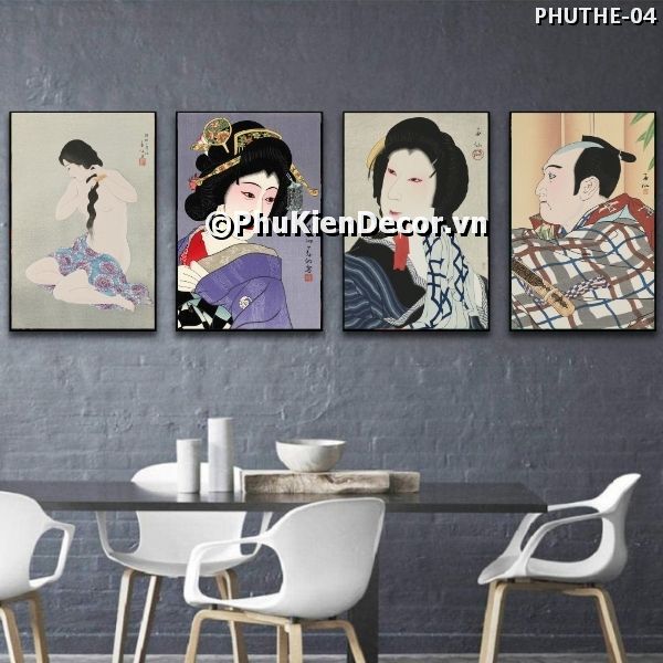 Tranh về trang phục, cuộc sống sinh hoạt văn hóa của thời cổ Ukiyo-e Nhật Bản Tranh về trang phục, cuộc sống sinh hoạt văn hóa của thời cổ Ukiyo-e Nhật Bản