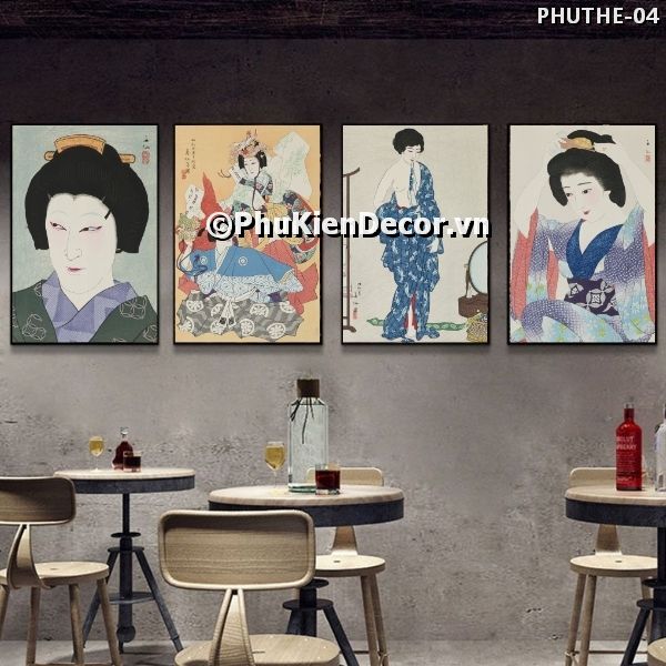 Tranh về trang phục, cuộc sống sinh hoạt văn hóa của thời cổ Ukiyo-e Nhật Bản Tranh về trang phục, cuộc sống sinh hoạt văn hóa của thời cổ Ukiyo-e Nhật Bản