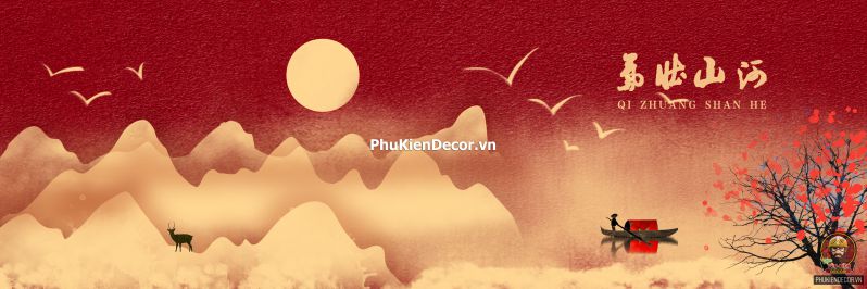 Tranh phong cảnh đẹp Trung Hoa sẽ càng tô điểm không gian, tạo ấn tượng đặc biệt với khách hàng Tranh phong cảnh đẹp Trung Hoa sẽ càng tô điểm không gian, tạo ấn tượng đặc biệt với khách hàng