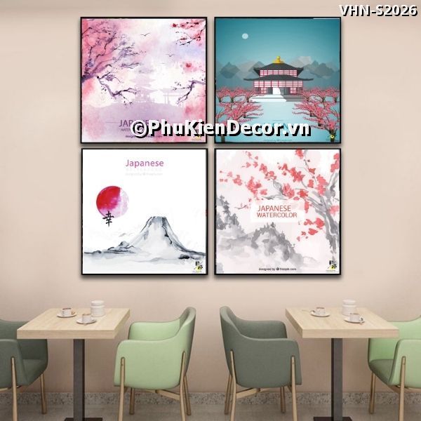 Tranh treo tường phong cảnh đặc trưng Nhật Bản mang vẻ đẹp văn hóa sâu sắc của xứ sở Hoa Anh Đào Tranh treo tường phong cảnh đặc trưng Nhật Bản mang vẻ đẹp văn hóa sâu sắc của xứ sở Hoa Anh Đào