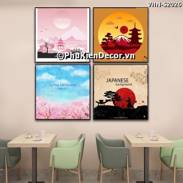 Tranh treo tường phong cảnh đặc trưng Nhật Bản mang vẻ đẹp văn hóa sâu sắc của xứ sở Hoa Anh Đào Tranh treo tường phong cảnh đặc trưng Nhật Bản mang vẻ đẹp văn hóa sâu sắc của xứ sở Hoa Anh Đào