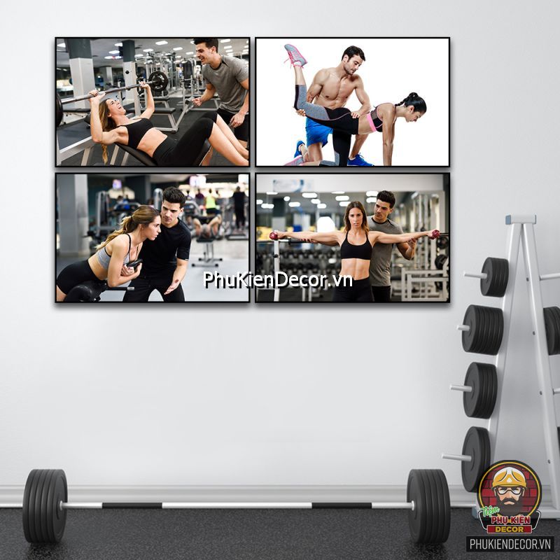 Hình ảnh tranh phòng gym trang trí thịnh hành, lôi cuốn khách hàng Hình ảnh tranh phòng gym trang trí thịnh hành, lôi cuốn khách hàng