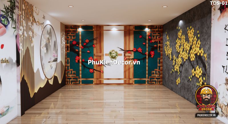 Trang trí không gian spa thư giãn với tranh dán tường massage Trang trí không gian spa thư giãn với tranh dán tường massage