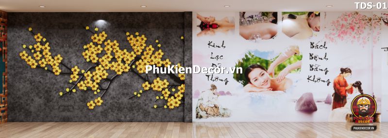 Tranh massage xoa bóp cho tiệm spa Tranh massage xoa bóp cho tiệm spa