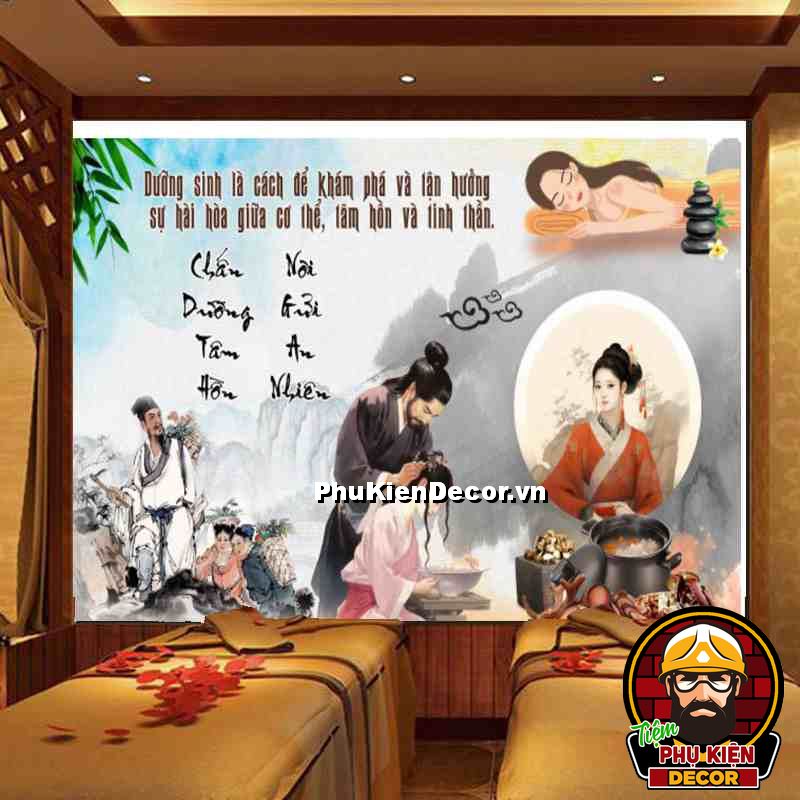 Tranh Spa Dưỡng Sinh Đông Y tạo sự nâng tầm trị liệu và chăm sóc sức khỏe cho khách hàng Tranh Spa Dưỡng Sinh Đông Y tạo sự nâng tầm trị liệu và chăm sóc sức khỏe cho khách hàng