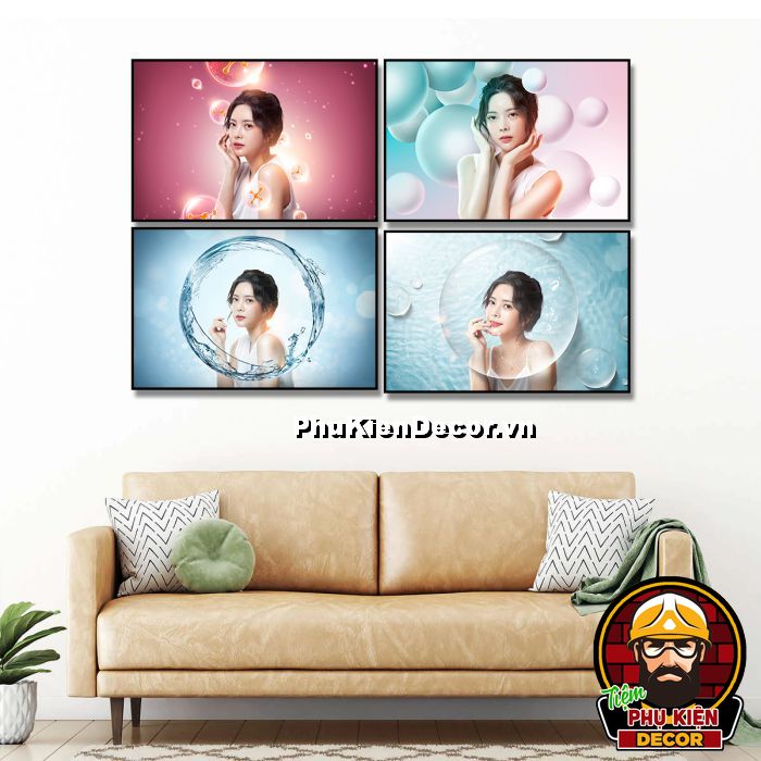 Tranh trang trí tiệm làm đẹp nổi bật, thu hút khách hàng Tranh trang trí tiệm làm đẹp nổi bật, thu hút khách hàng