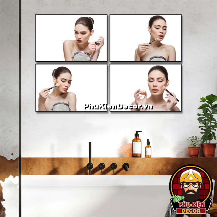 Tranh trang điểm giúp tăng sự tự tin khi trải nghiệm makeup của doanh nghiệp bạn Tranh trang điểm giúp tăng sự tự tin khi trải nghiệm makeup của doanh nghiệp bạn