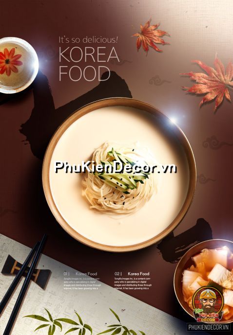 Tranh trang trí chủ đề ẩm thực, món ăn, đặc sản Hàn Quốc  Tranh trang trí chủ đề ẩm thực, món ăn, đặc sản Hàn Quốc