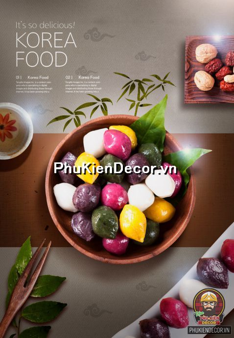 Tranh trang trí chủ đề ẩm thực, món ăn, đặc sản Hàn Quốc  Tranh trang trí chủ đề ẩm thực, món ăn, đặc sản Hàn Quốc