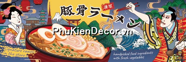 Tranh trang trí chủ đề về ẩm thực, món ăn, đặc sản Nhật bản Tranh trang trí chủ đề về ẩm thực, món ăn, đặc sản Nhật bản