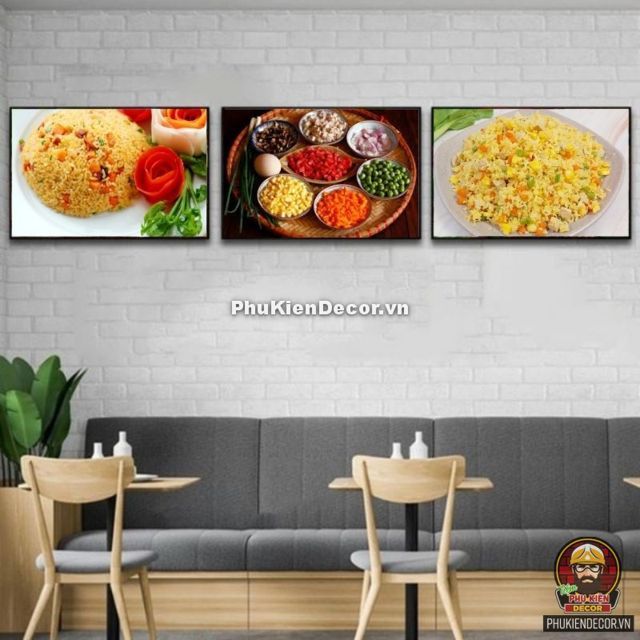 Tranh treo tường trang trí các món cơm mang đậm văn hóa và bản sắc của từng vùng miền Tranh treo tường trang trí các món cơm mang đậm văn hóa và bản sắc của từng vùng miền