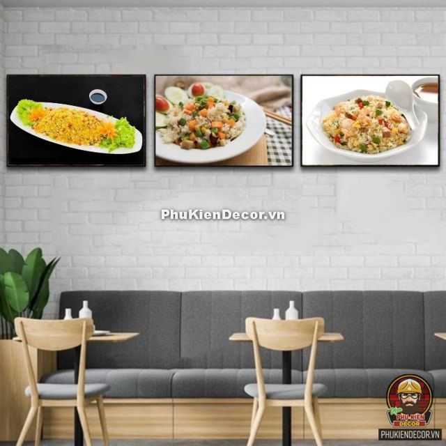 Tranh cơm chiên dương châu - món ăn gần gũi với người dân Việt Nam Tranh cơm chiên dương châu - món ăn gần gũi với người dân Việt Nam