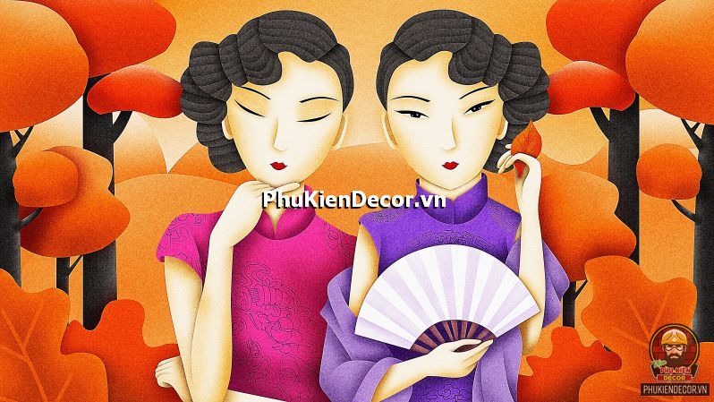 Mẫu tranh chủ đề văn hóa, con người đất nước Trung Hoa xưa và nay tạo không gian đồng nhất trong phong cách nhà hàng Mẫu tranh chủ đề văn hóa, con người đất nước Trung Hoa xưa và nay tạo không gian đồng nhất trong phong cách nhà hàng