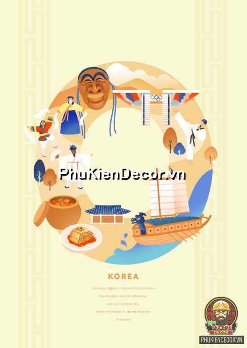 Tranh trang trí nhà hàng Hàn Quốc chủ đề điện ảnh, âm nhạc được ưa chuộng hiện nay Tranh trang trí nhà hàng Hàn Quốc chủ đề điện ảnh, âm nhạc được ưa chuộng hiện nay