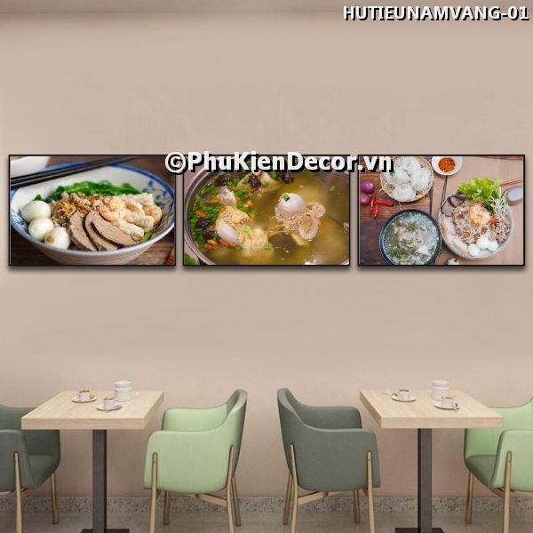 Tranh trang trí quán hủ tiếu nam vang thu hút, lôi cuốn thực khách Tranh trang trí quán hủ tiếu nam vang thu hút, lôi cuốn thực khách