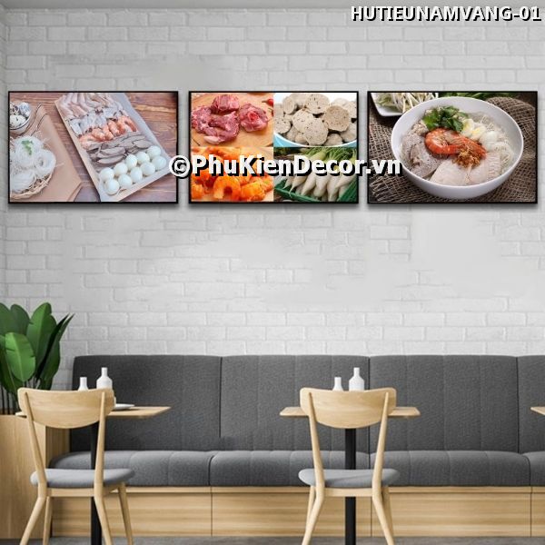 Tranh trang trí quán hủ tiếu nam vang thu hút, lôi cuốn thực khách Tranh trang trí quán hủ tiếu nam vang thu hút, lôi cuốn thực khách