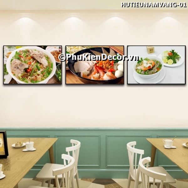 Tranh trang trí quán hủ tiếu nam vang thu hút, lôi cuốn thực khách Tranh trang trí quán hủ tiếu nam vang thu hút, lôi cuốn thực khách