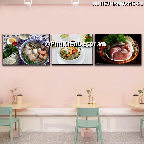 Tranh trang trí quán hủ tiếu nam vang thu hút, lôi cuốn thực khách Tranh trang trí quán hủ tiếu nam vang thu hút, lôi cuốn thực khách