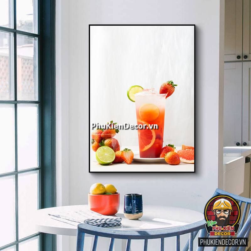 Tranh trang trí Quán Sinh Tố - Nước Ép - Giải Khát Tranh trang trí Quán Sinh Tố - Nước Ép - Giải Khát