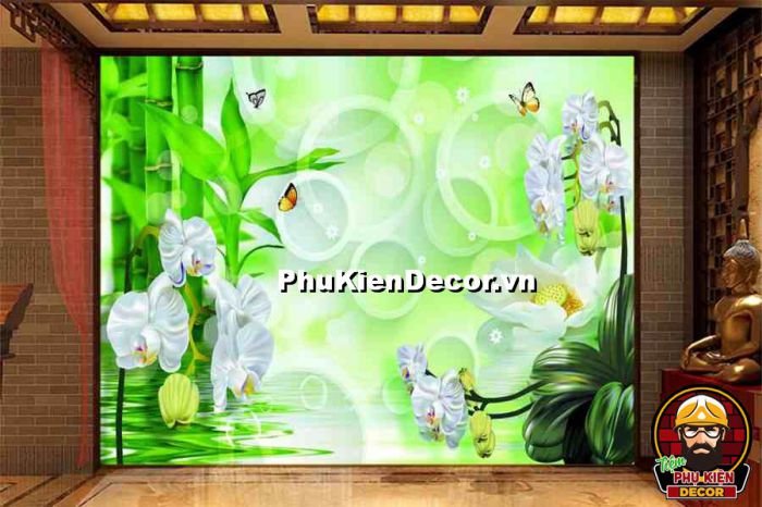 Tranh treo tường thẩm mỹ viện kết hợp thiên nhiên hoa lá tạo cảm giác thư giãn, thoải mái Tranh treo tường thẩm mỹ viện kết hợp thiên nhiên hoa lá tạo cảm giác thư giãn, thoải mái