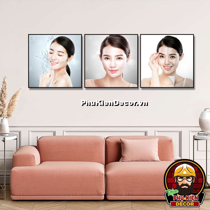 Tranh trang trí thẩm mỹ viện góp phần lớn thúc đẩy sự tin tưởng và sự hài lòng của khách hàng Tranh trang trí thẩm mỹ viện góp phần lớn thúc đẩy sự tin tưởng và sự hài lòng của khách hàng