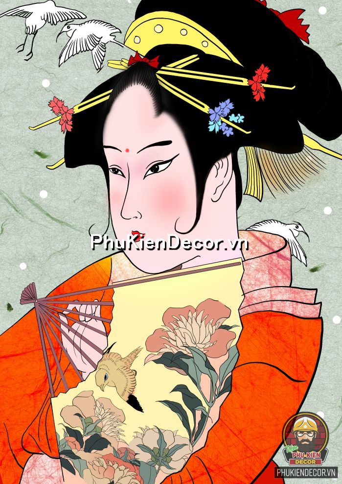 Tranh trang trí cô nàng geisha là một dấu ấn trong văn hóa Nhật bản, phản ánh giá trị nghệ thuật Tranh trang trí cô nàng geisha là một dấu ấn trong văn hóa Nhật bản, phản ánh giá trị nghệ thuật