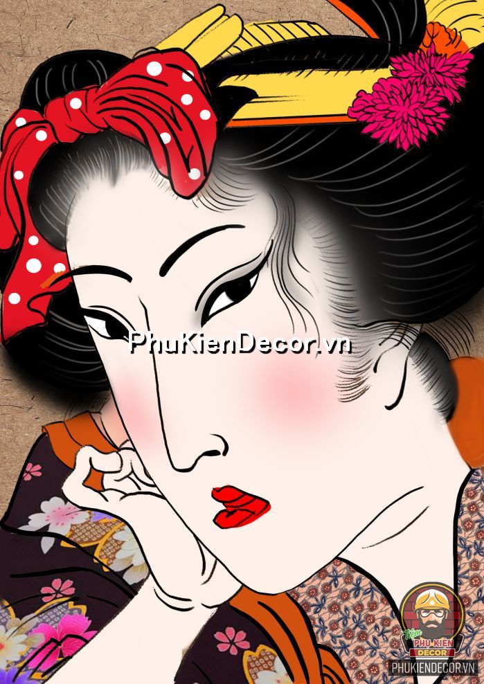 Tranh trang trí cô nàng geisha là một dấu ấn trong văn hóa Nhật bản, phản ánh giá trị nghệ thuật Tranh trang trí cô nàng geisha là một dấu ấn trong văn hóa Nhật bản, phản ánh giá trị nghệ thuật