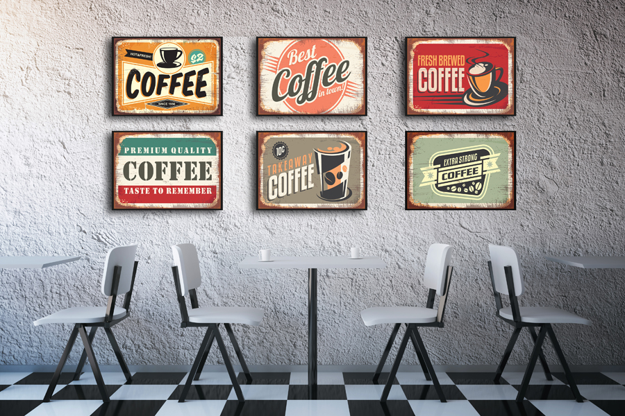 Tranh treo tường trang trí quán cafe, beer mộc mạc Tranh treo tường trang trí quán cafe, beer mộc mạc